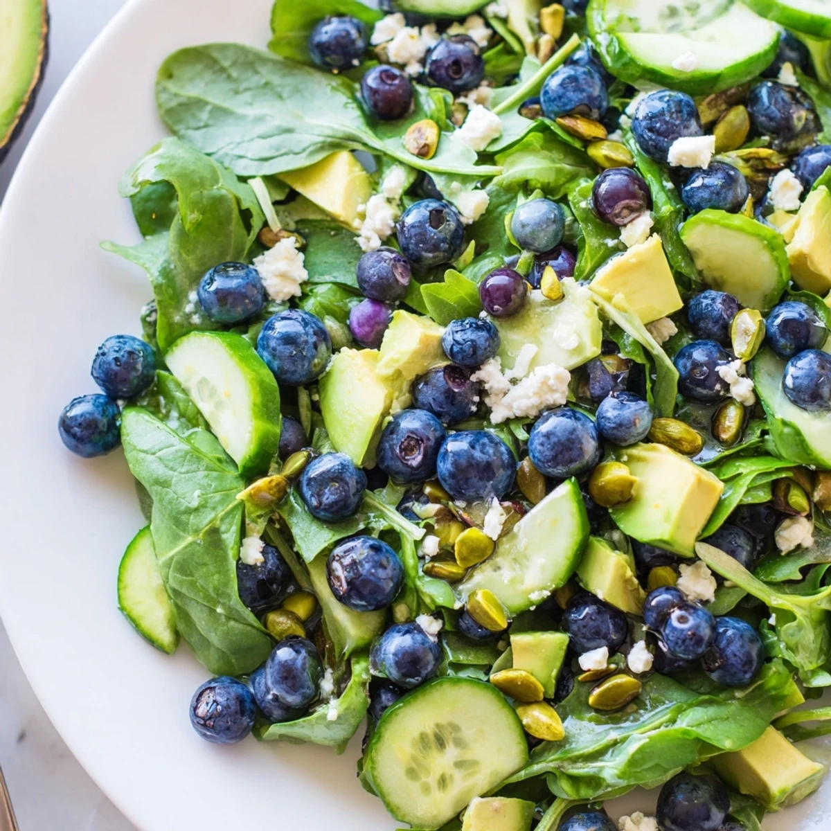 Blueberry Pistachio Spring Salad
