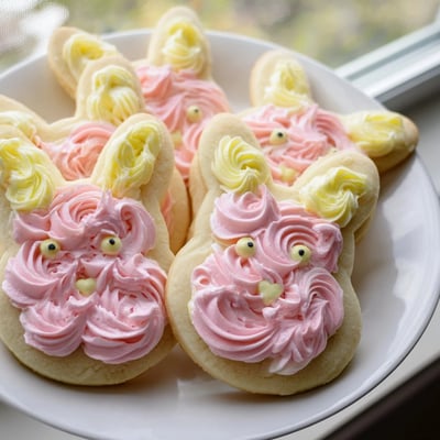 Buttercream Bunny Cookies