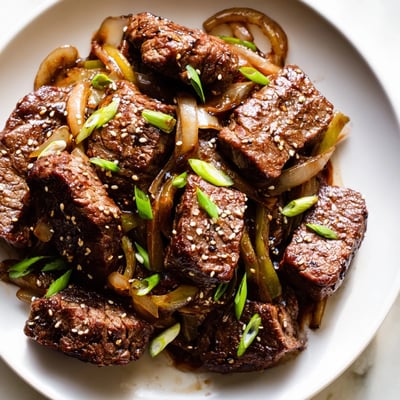 Asian Inspired Cube Steak