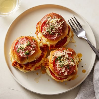 Hot Honey Pepperoni Sliders